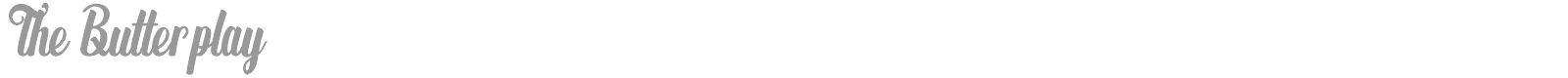 The Butterplay font preview